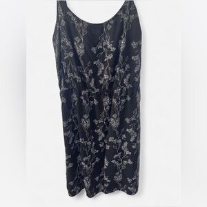 Old Navy Black and White Floral Dress